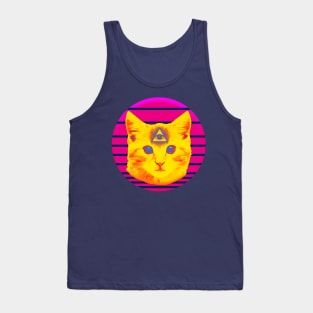 Cat God is Watching Tank Top